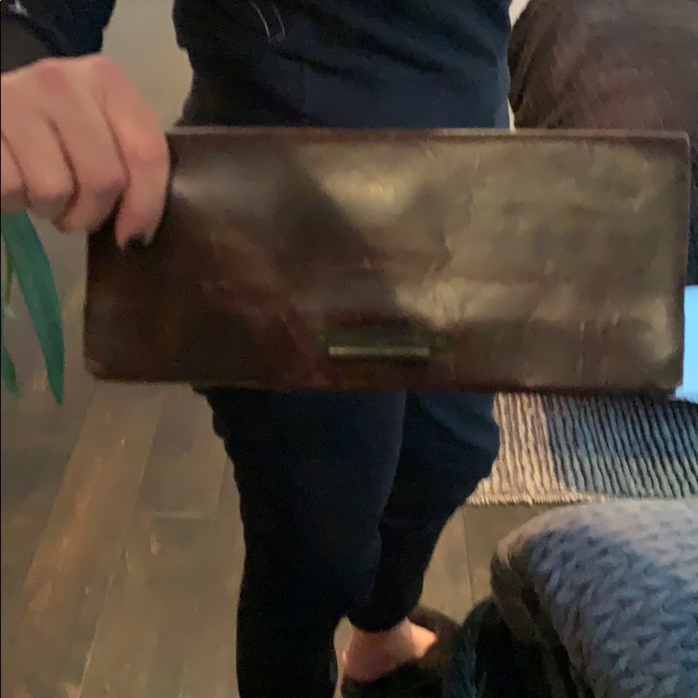 Leather clutch new